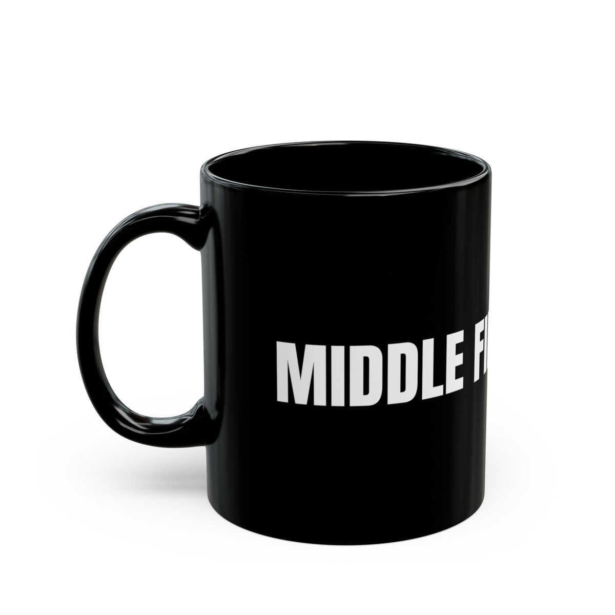 No ShopCo Middle Finger Is Life black mug – photo 4