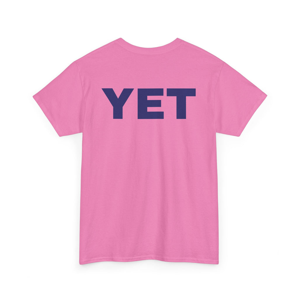 No ShopCo YET T-shirt, blue lettering – photo 17