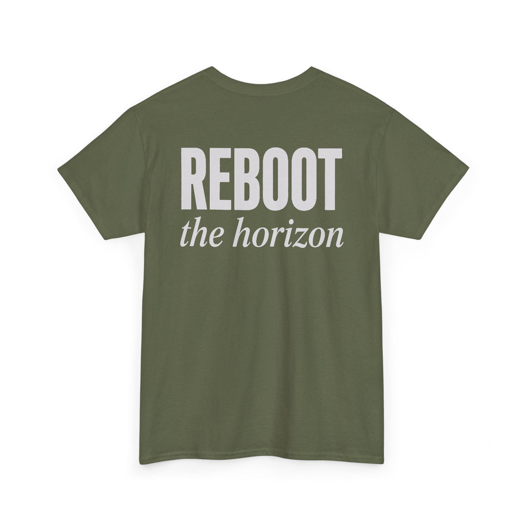 No ShopCo Reboot The Horizon T-shirt, white back graphic – photo 10