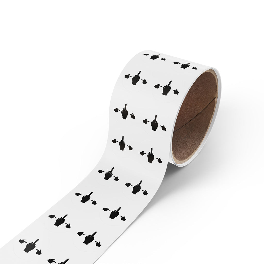 No ShopCo Pointer Finger round sticker roll – photo 7