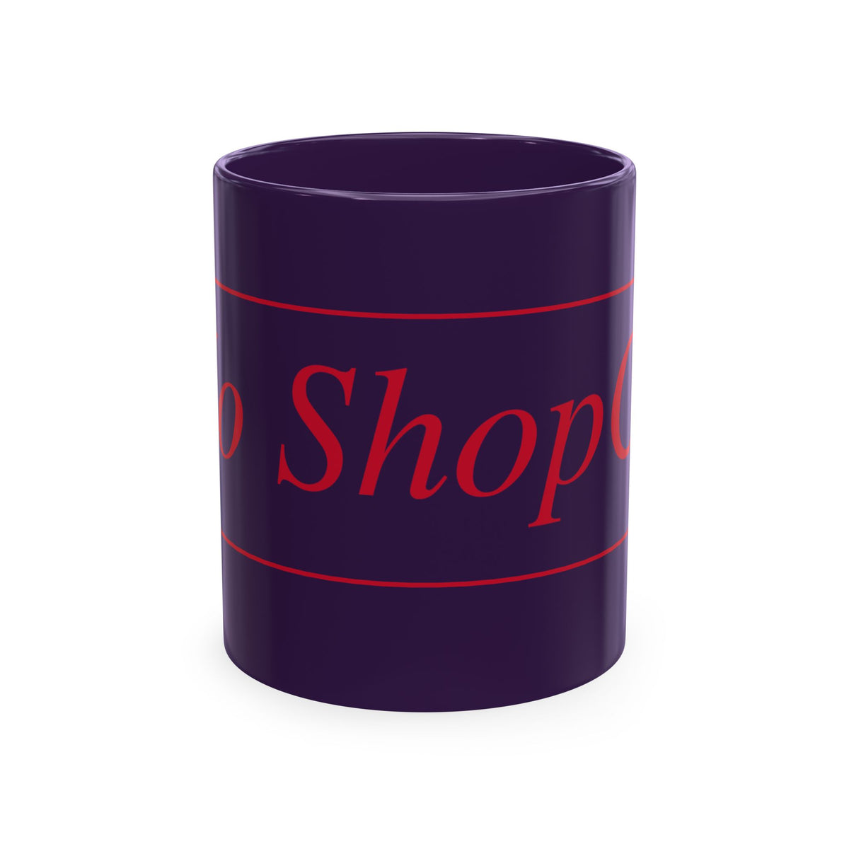 No ShopCo Logo 11oz mug, red logo – photo 8