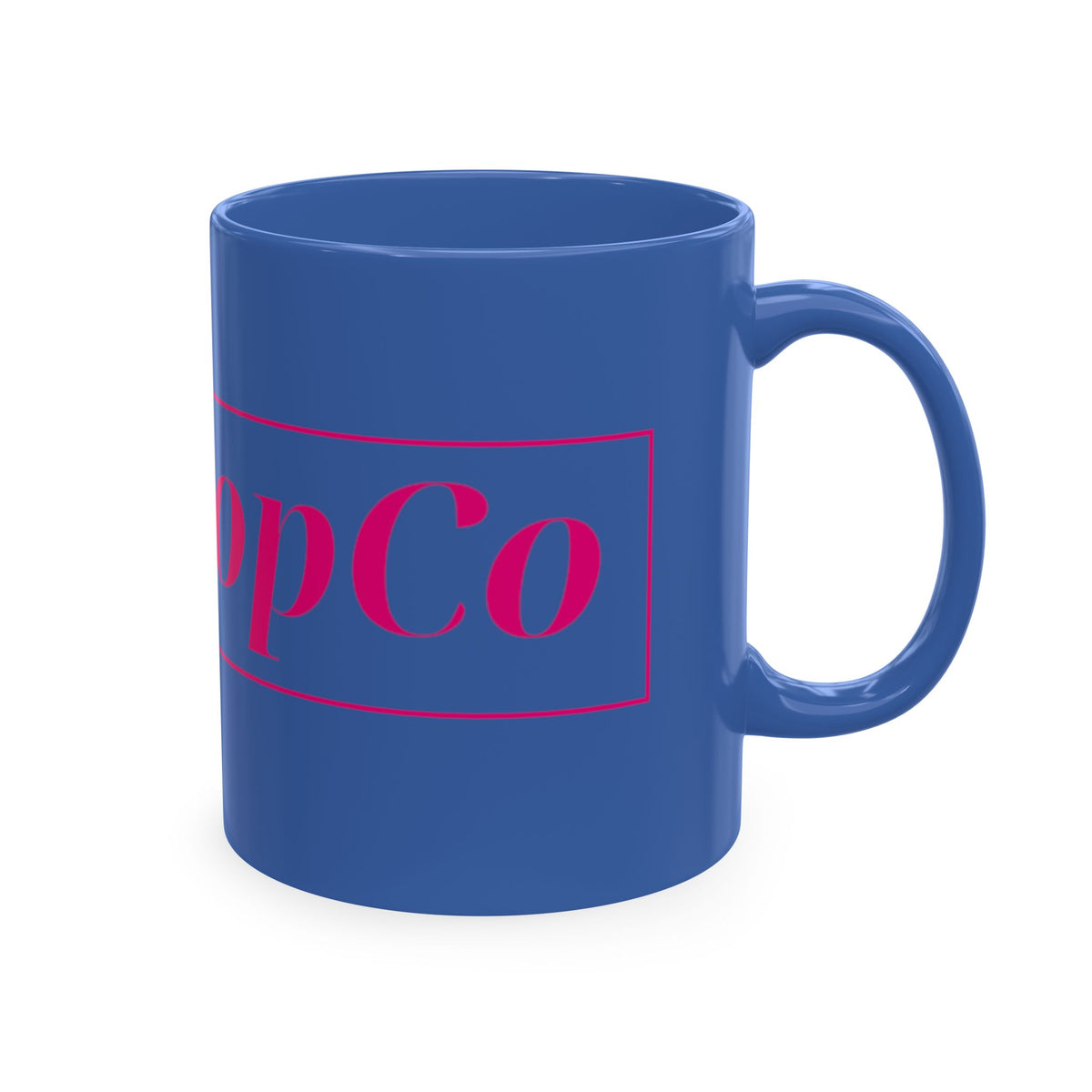 No ShopCo Logo 11oz mug, fuchsia logo – photo 35