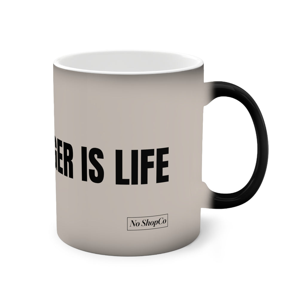 No ShopCo Middle Finger Is Life color-changing mug – photo 3