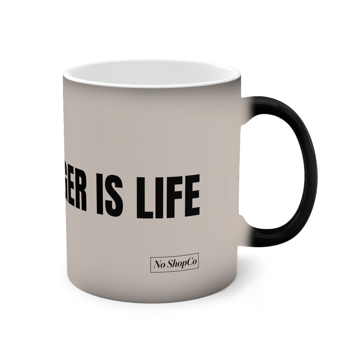No ShopCo Middle Finger Is Life color-changing mug – photo 3