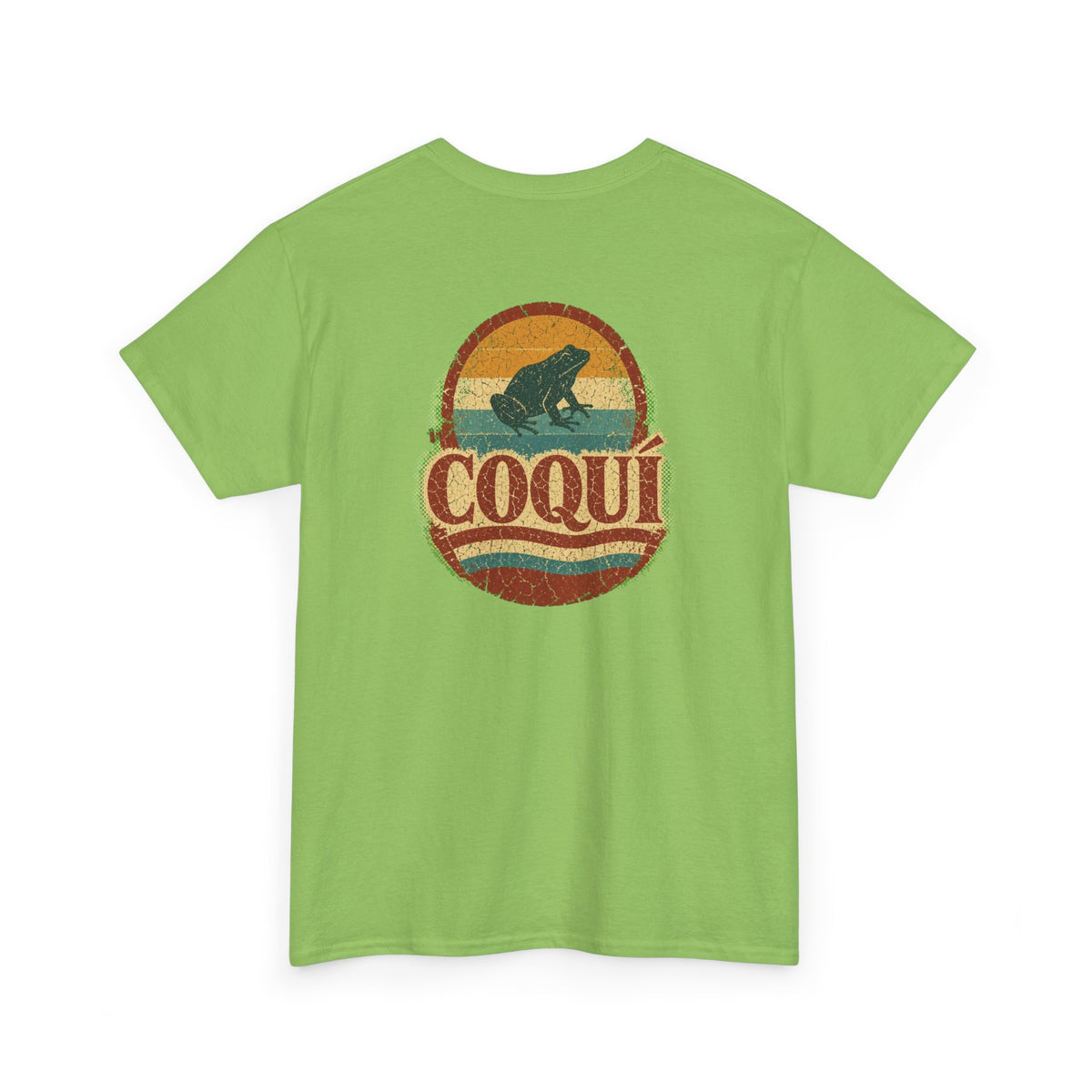 No ShopCo Puerto Rican Coquí T-shirt, orange logo – photo 29
