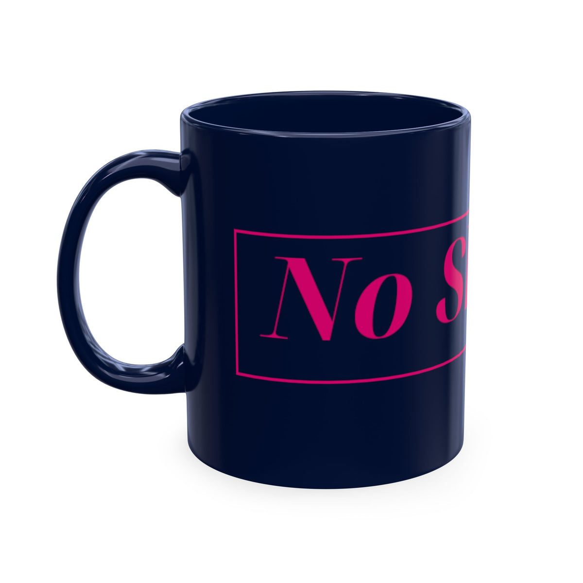 No ShopCo Logo 11oz mug, fuchsia logo – photo 24