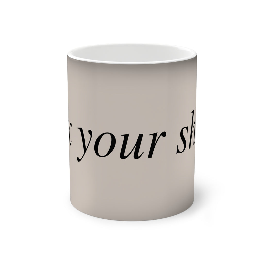 No ShopCo FYS 11oz color-changing ceramic coffee mug
