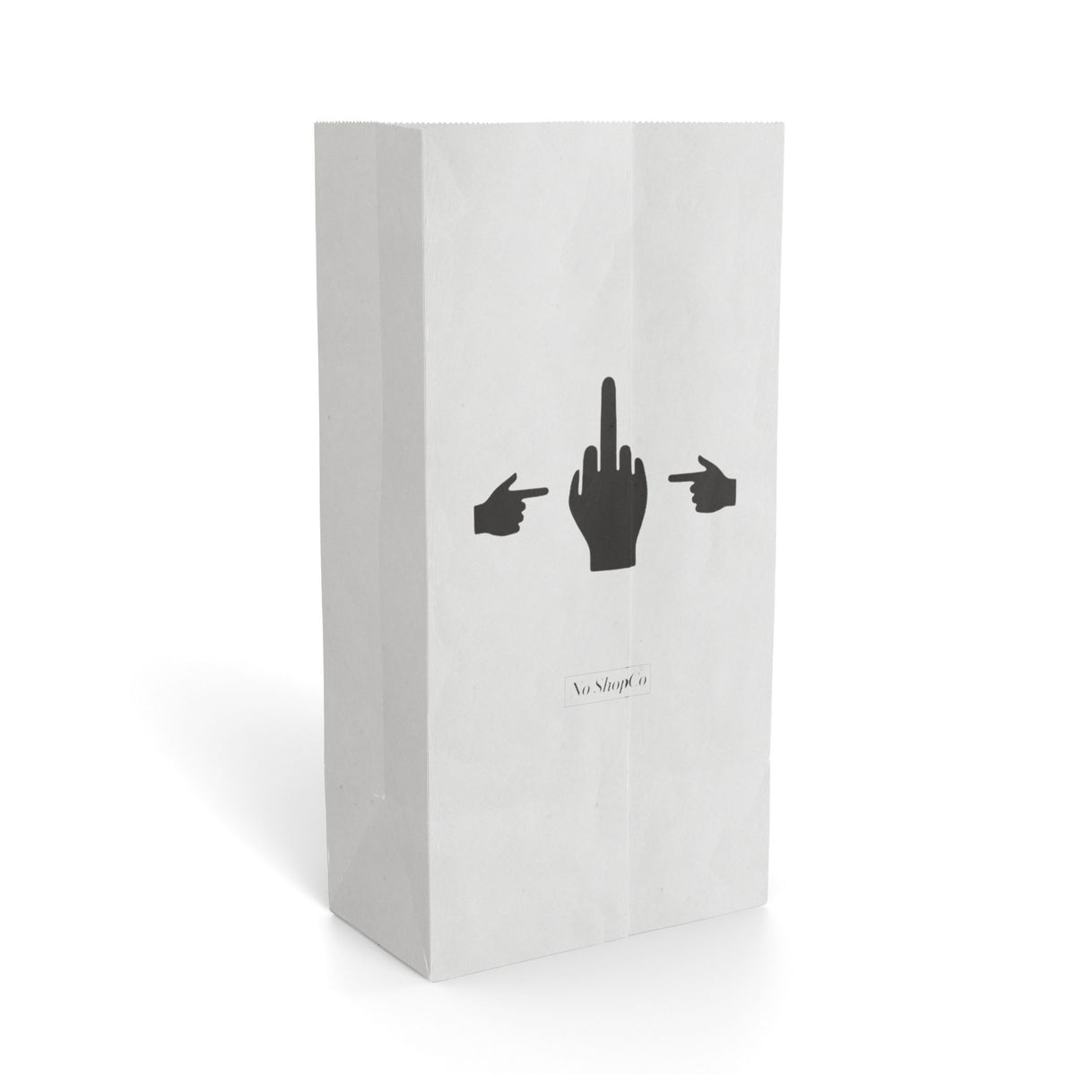 No ShopCo Pointer Finger paper gift bag – photo 5