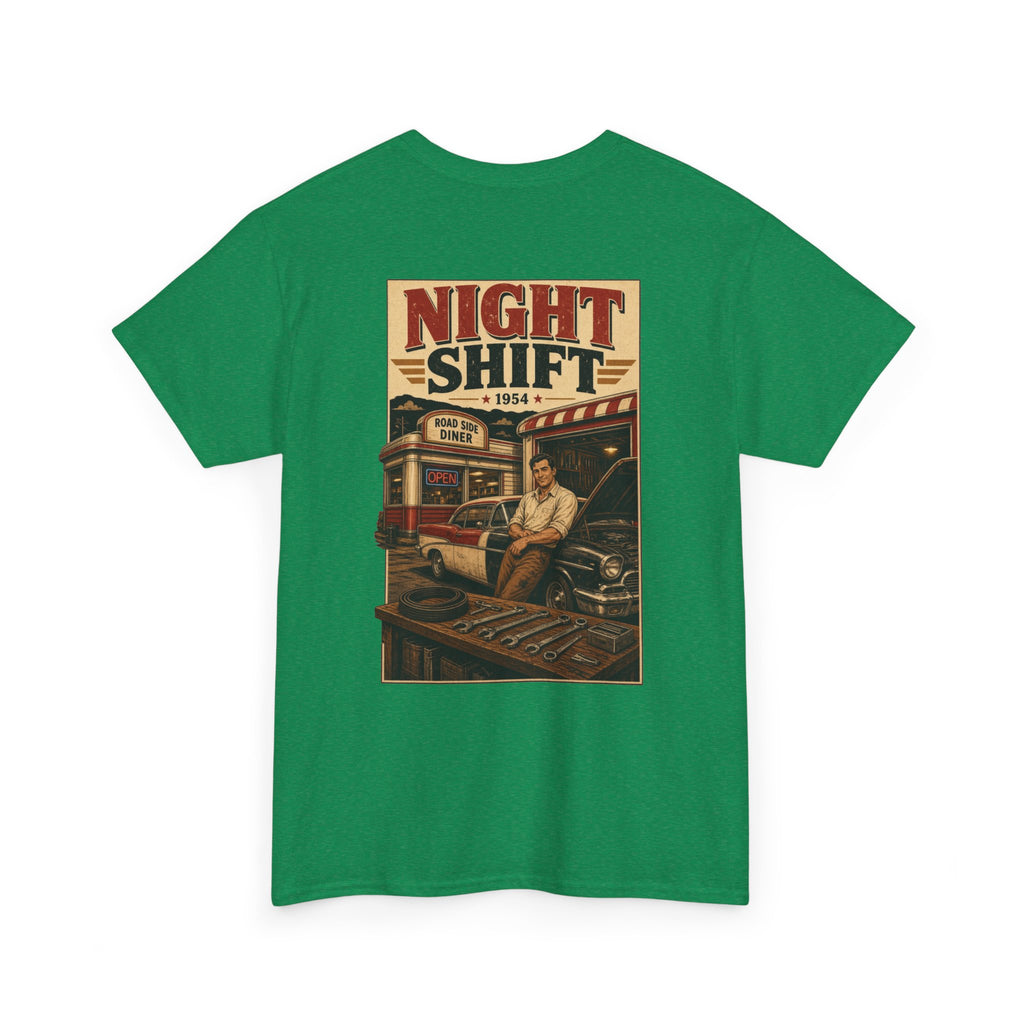 No ShopCo Night Shift T-shirt, black logo – photo 20