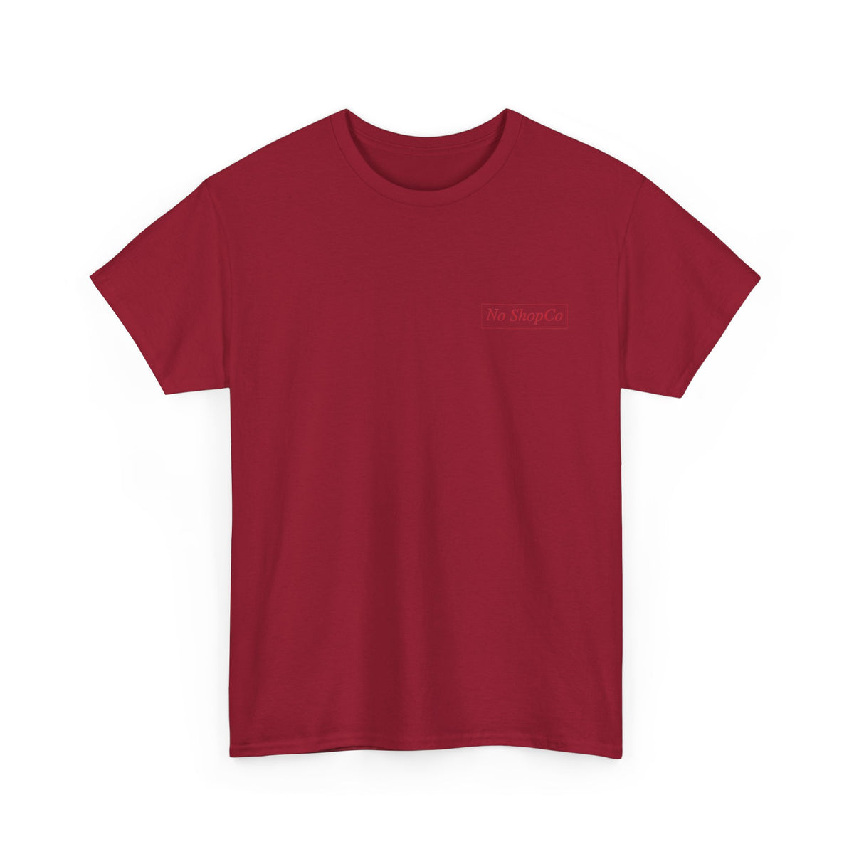 No ShopCo Merry Crisis T-shirt, red & green, red logo – photo 11