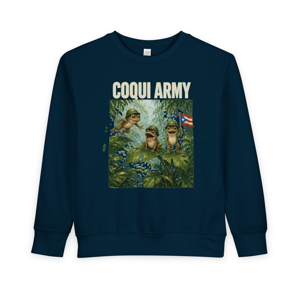 No ShopCo Coquí Army toddler sweatshirt – photo 4