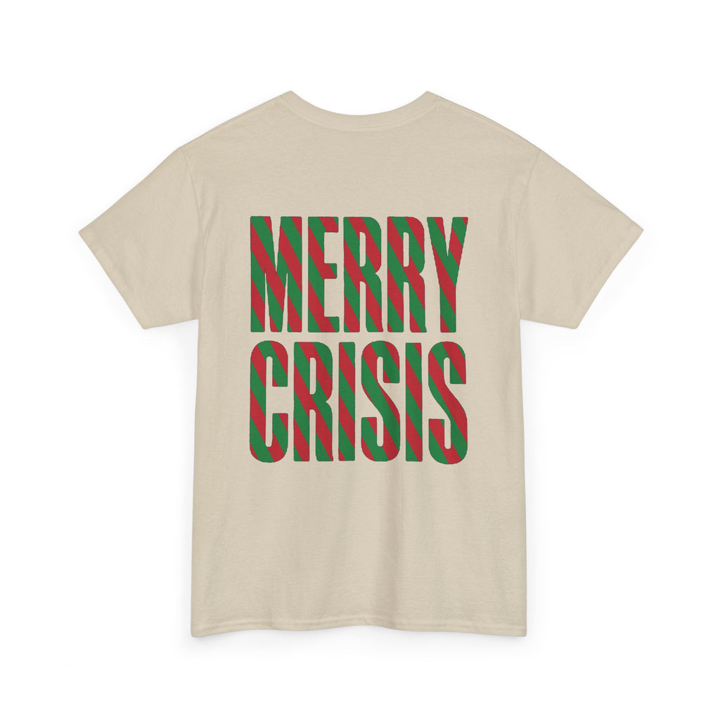 No ShopCo Merry Crisis T-shirt, red & green, red logo – photo 14