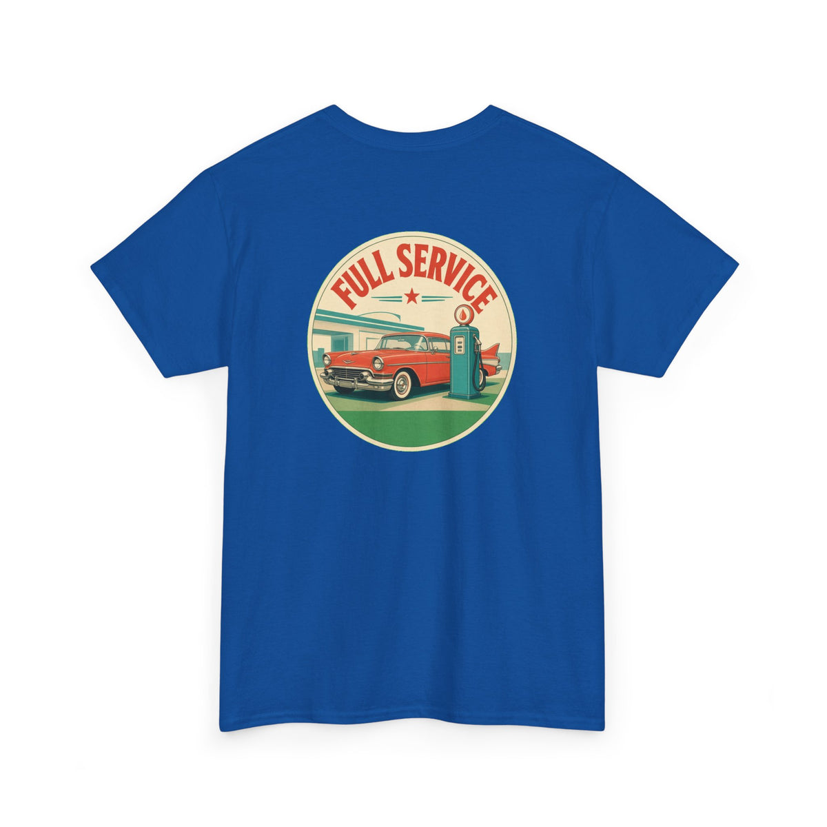 No ShopCo Full Service retro automotive T-shirt – photo 2