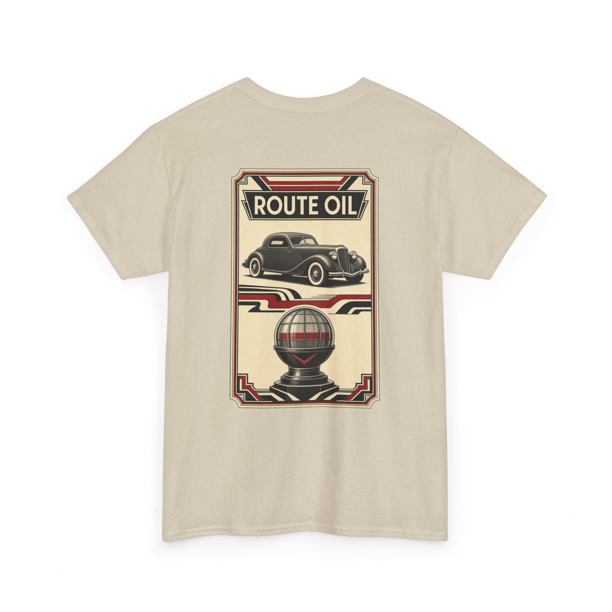 No ShopCo Route Oil retro automotive T-shirt – photo 13