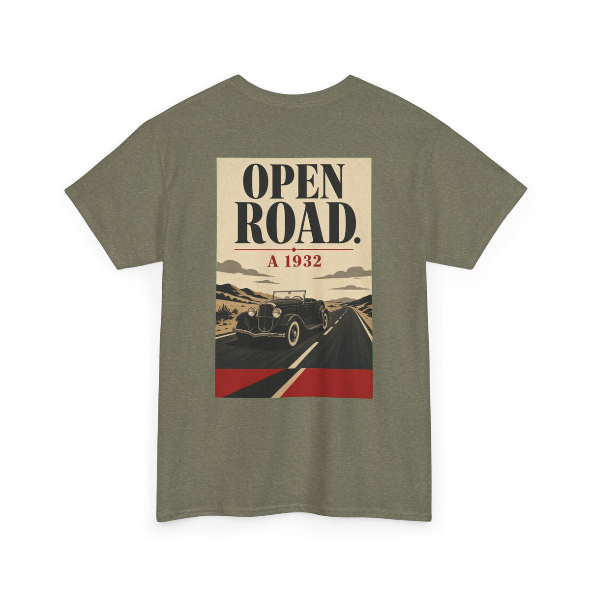 No ShopCo Open Road retro automotive T-shirt – photo 17