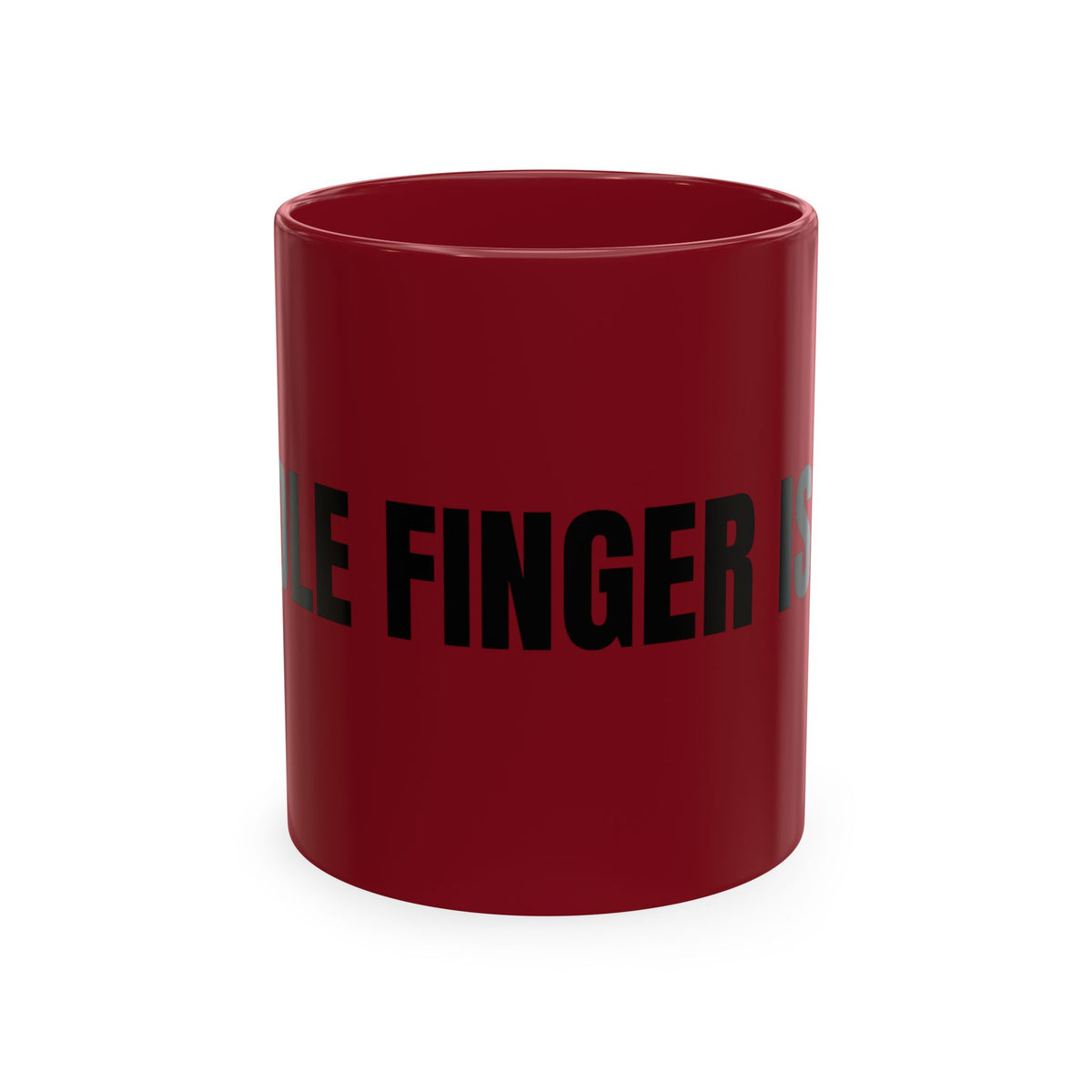 No ShopCo Middle Finger Is Life 11oz mug – photo 4