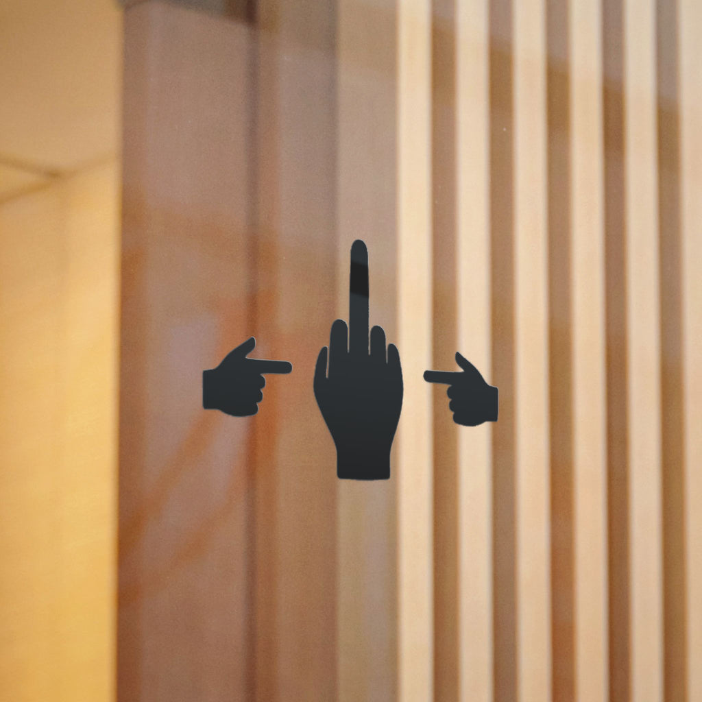 No ShopCo Pointer Finger UV DTF sticker – photo 9