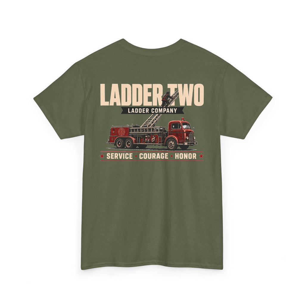 No ShopCo Ladder Two fire truck T-shirt – photo 14