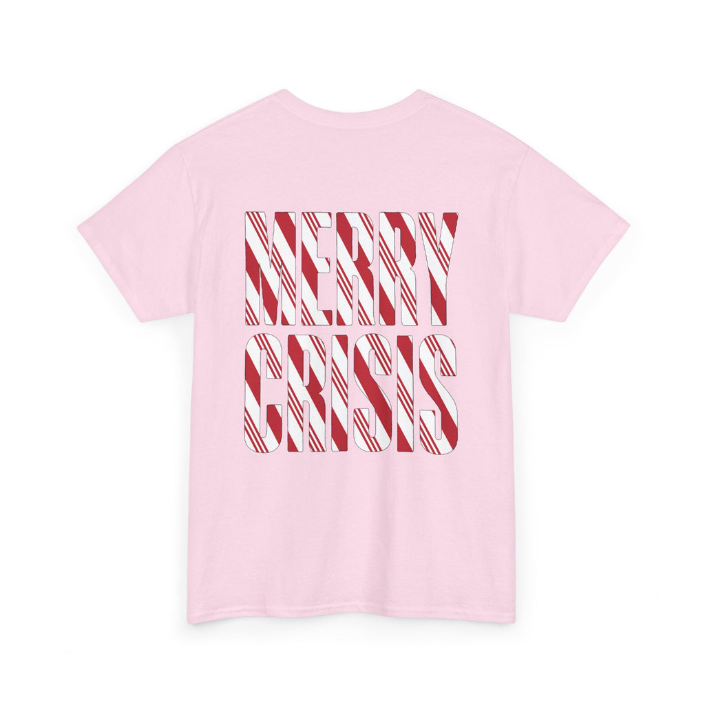 No ShopCo Merry Crisis T-shirt, red & white – photo 20