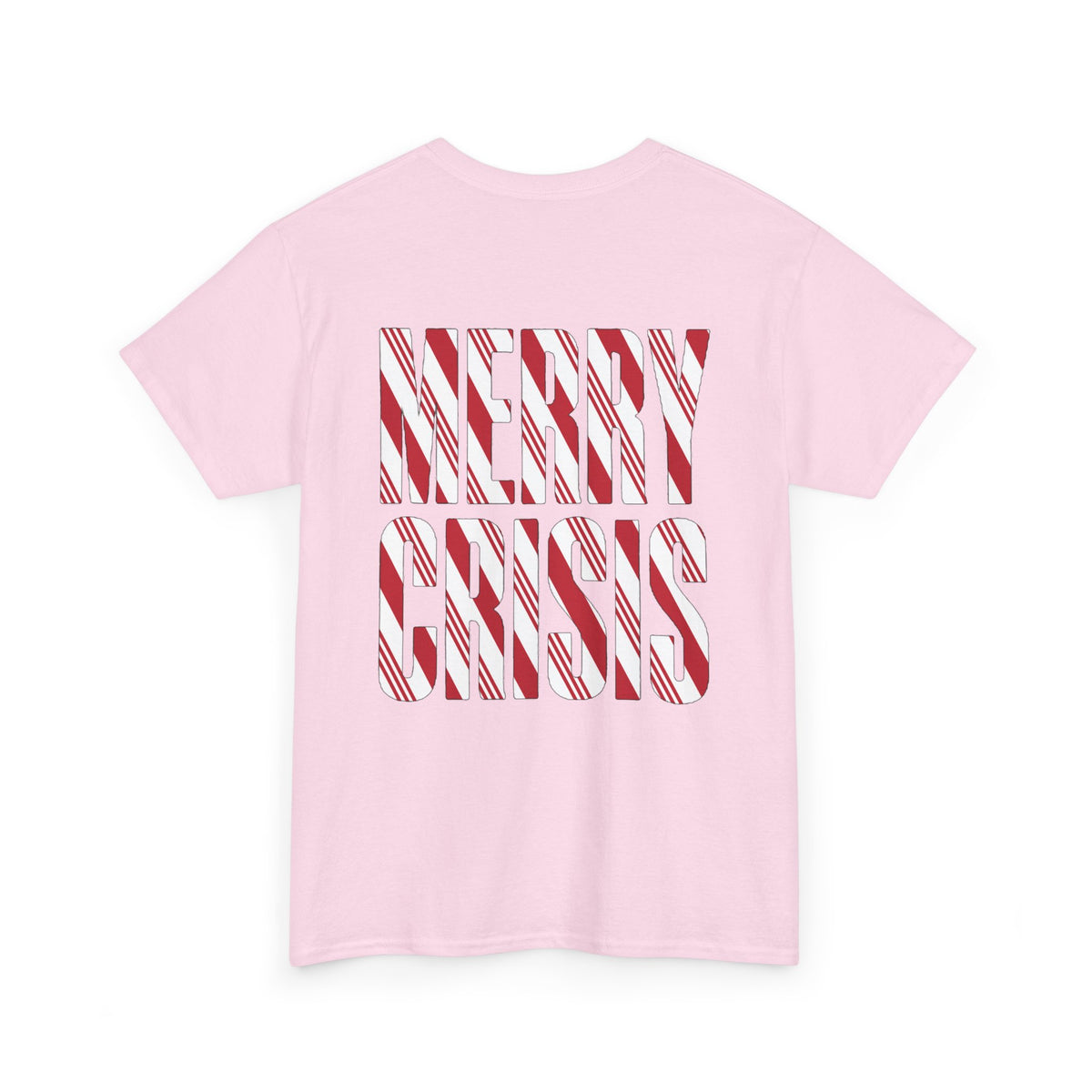 No ShopCo Merry Crisis T-shirt, red & white – photo 20