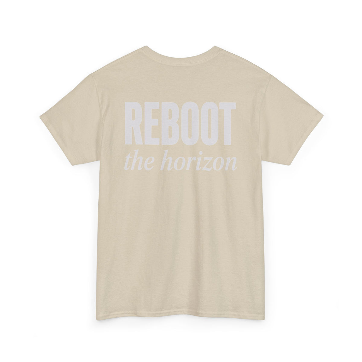 No ShopCo Reboot The Horizon T-shirt, white back graphic – photo 9