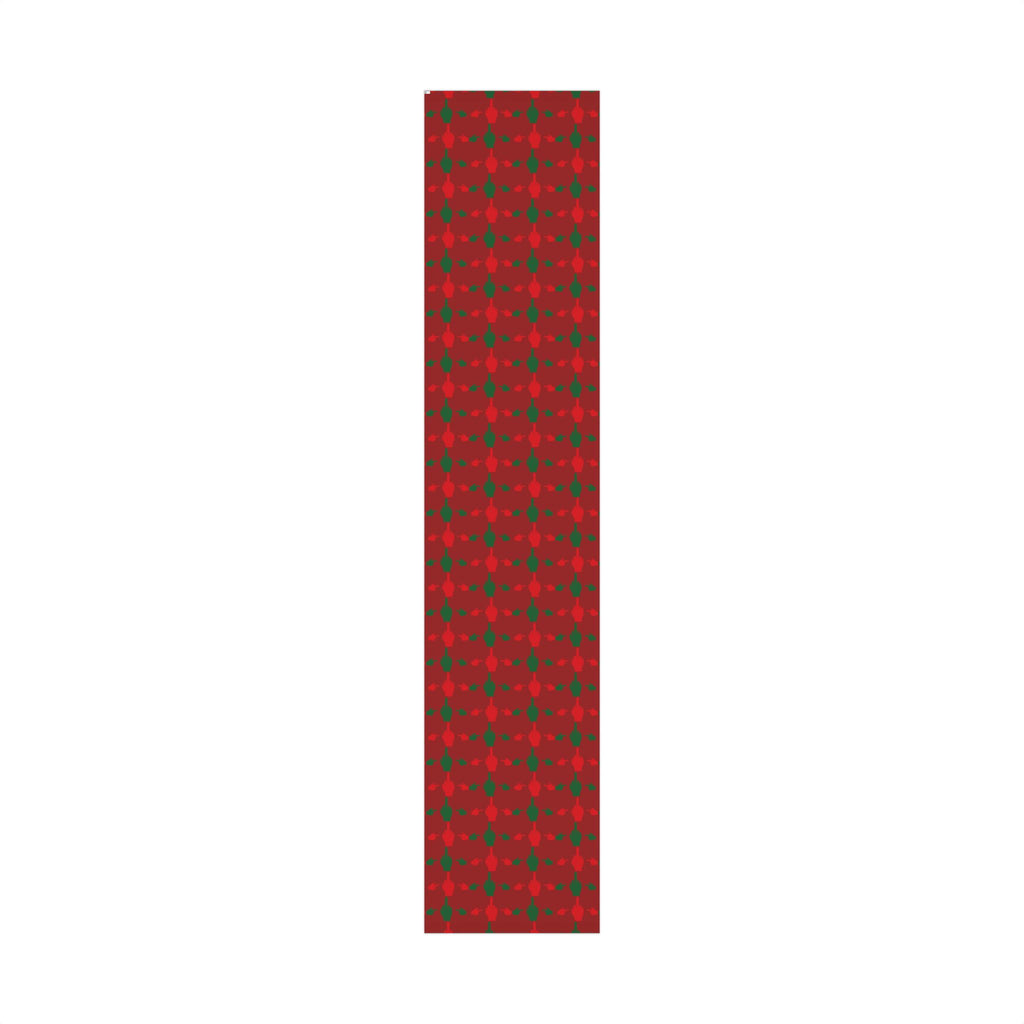 No ShopCo Pointer Finger Christmas gift wrap, dark red – photo 2