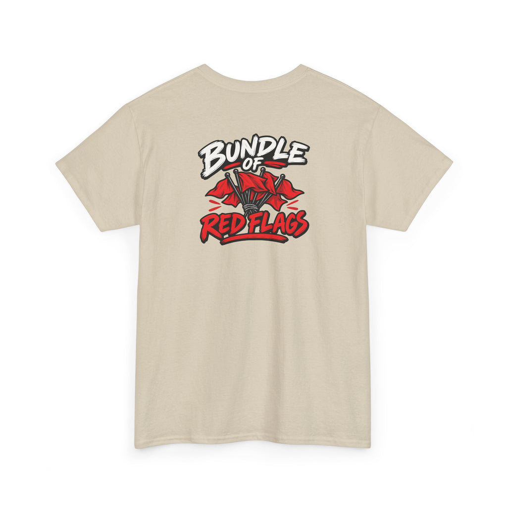 No ShopCo Bundle of Red Flags T-shirt, black & red – photo 9