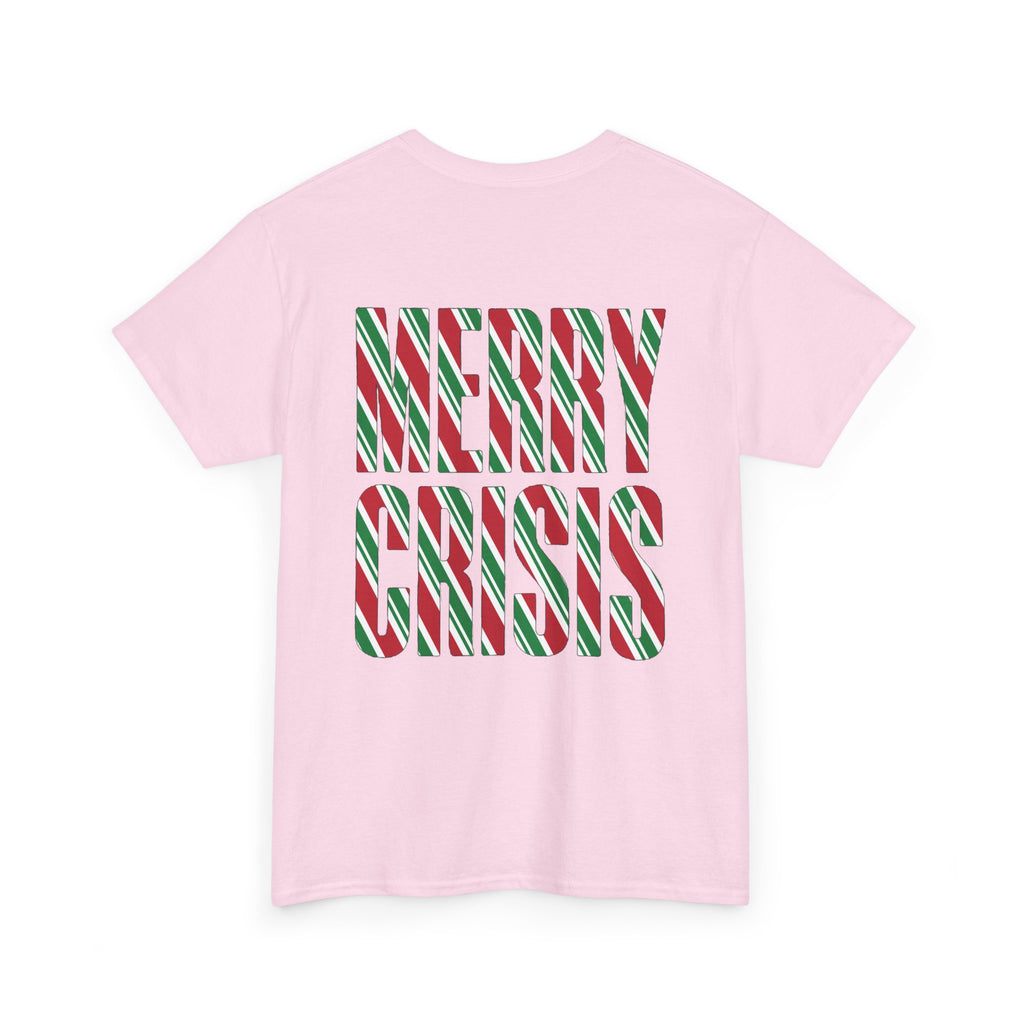 No ShopCo Merry Crisis T-shirt, tricolor, green logo – photo 18