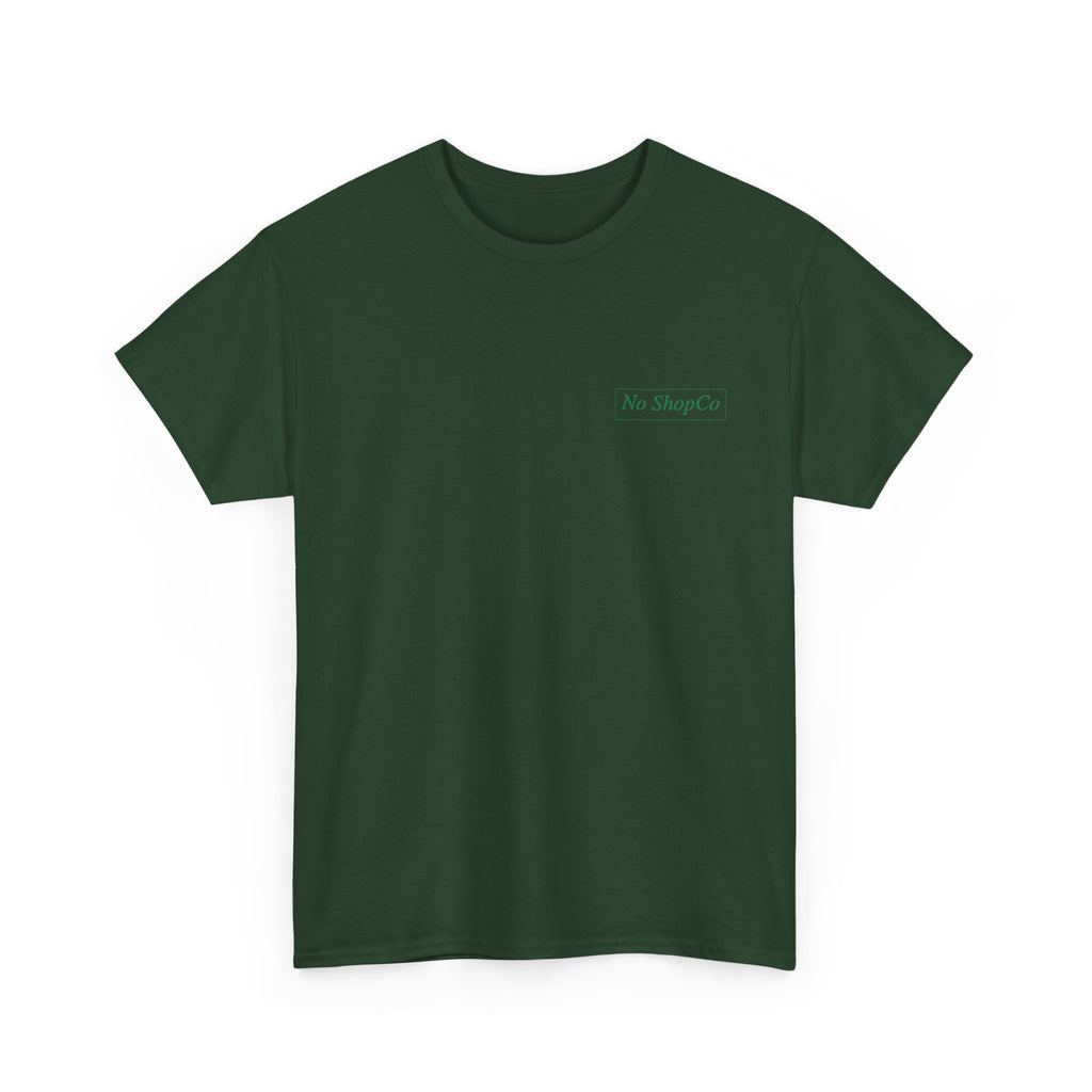 No ShopCo Merry Crisis T-shirt, tricolor, green logo – photo 13