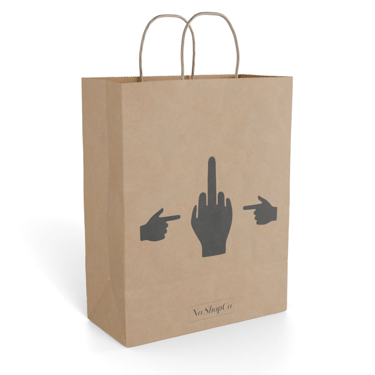 No ShopCo Pointer Finger paper gift bag – photo 2