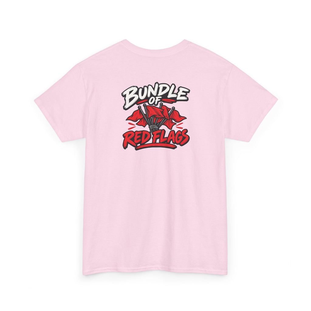 No ShopCo Bundle of Red Flags T-shirt, black & red – photo 12