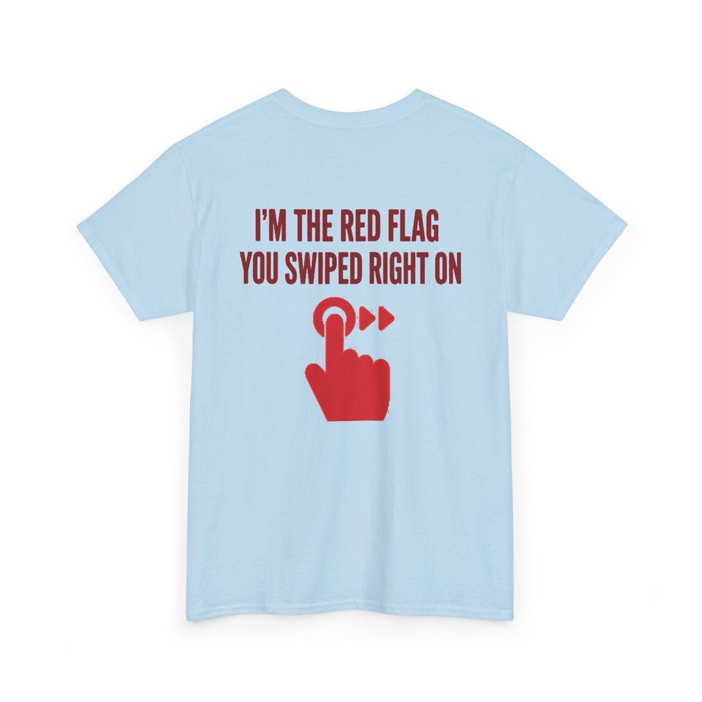 No ShopCo Red Flag T-shirt, red graphic – photo 15