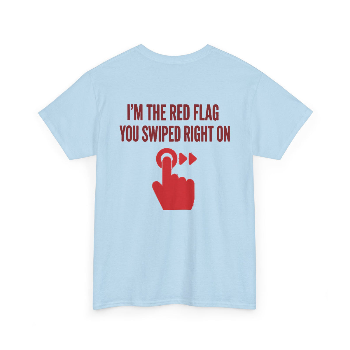 No ShopCo Red Flag T-shirt, red graphic – photo 15