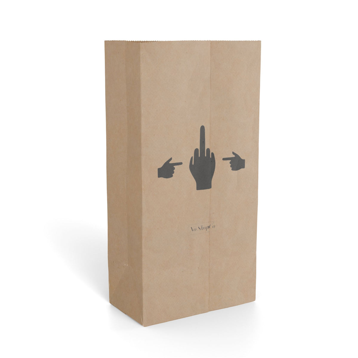 No ShopCo Pointer Finger paper gift bag – photo 6