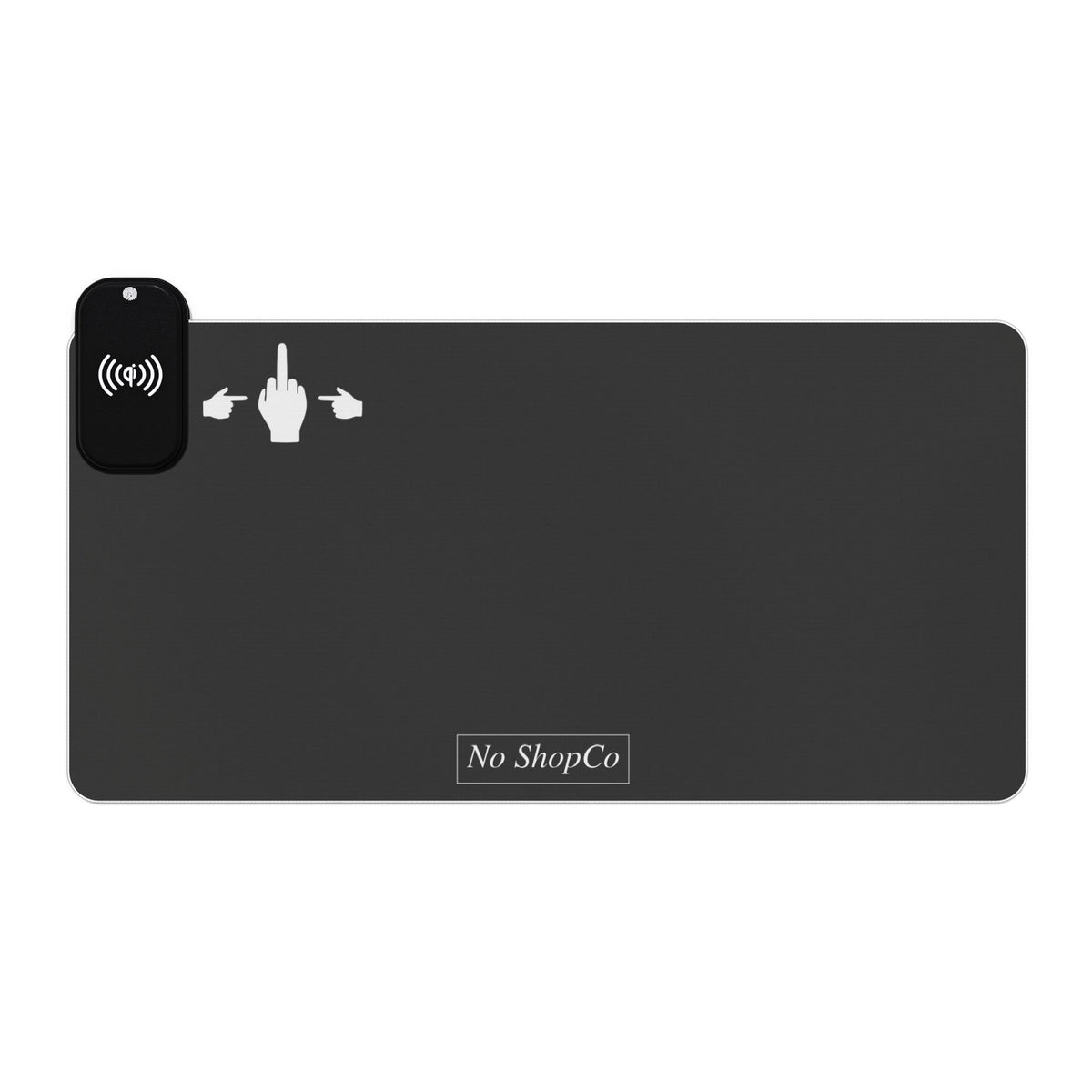No ShopCo Pointer Finger RGB wireless-charging mouse pad – photo 4