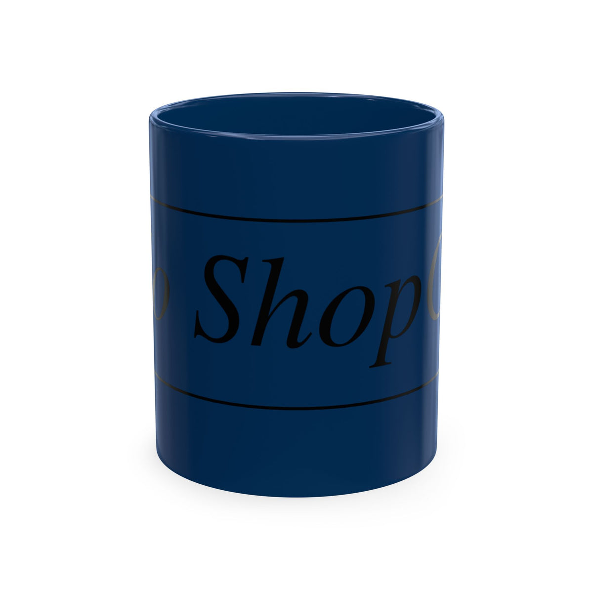 No ShopCo Logo 11oz mug, black logo – photo 8