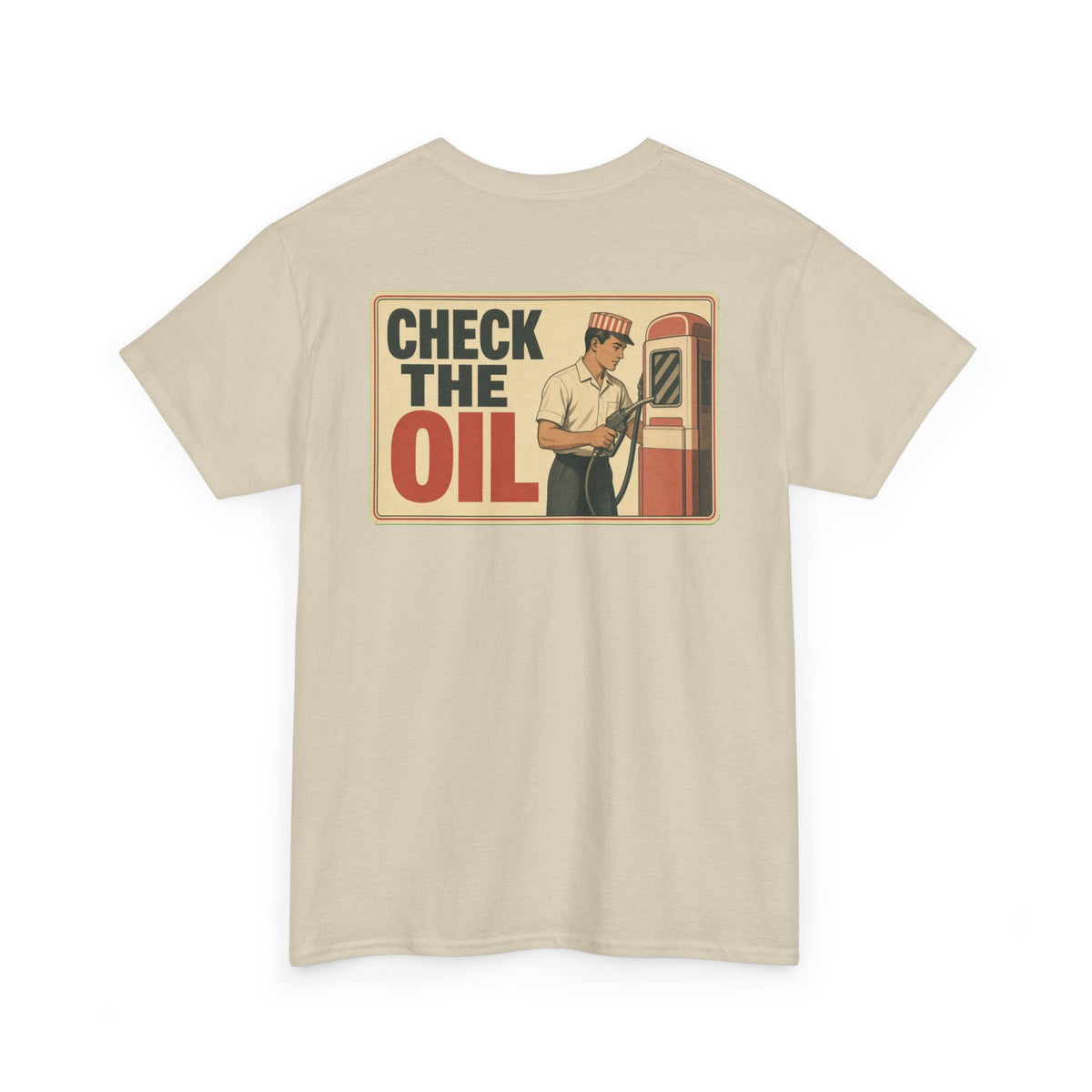 No ShopCo Check The Oil retro automotive T-shirt – photo 12