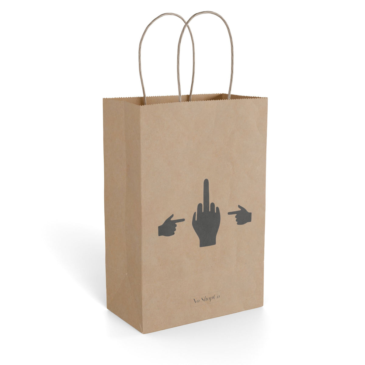 No ShopCo Pointer Finger paper gift bag – photo 8