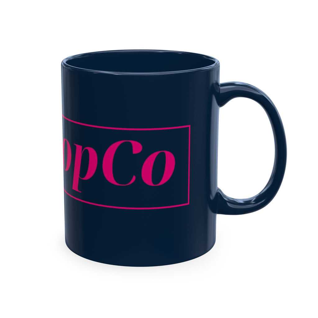 No ShopCo Logo 11oz mug, fuchsia logo – photo 41