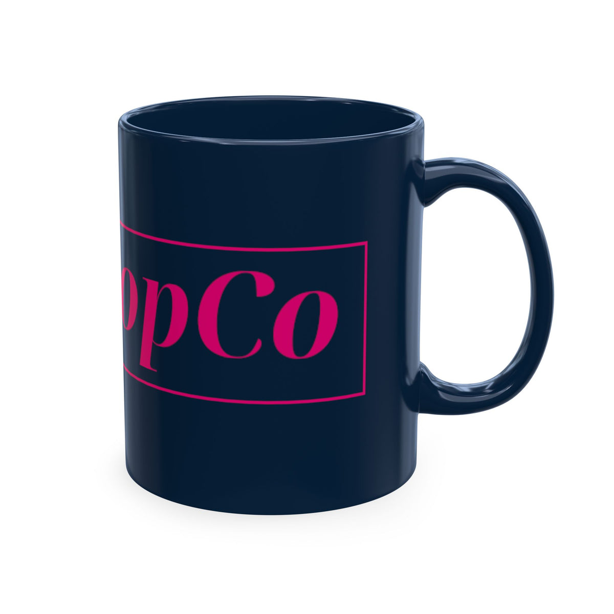 No ShopCo Logo 11oz mug, fuchsia logo – photo 41