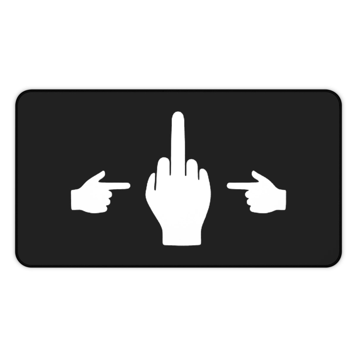 No ShopCo Pointer Finger black desk mat – photo 2