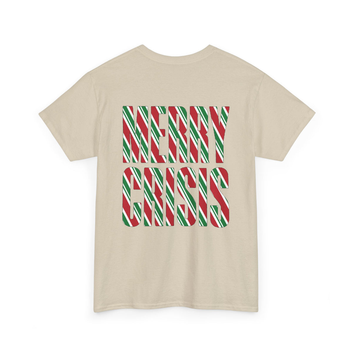 No ShopCo Merry Crisis T-shirt, tricolor, green logo – photo 15