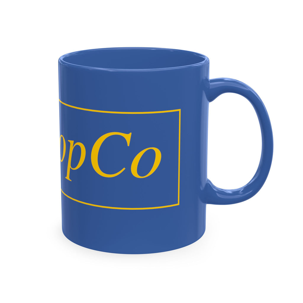 No ShopCo Logo 11oz mug, yellow logo – photo 36