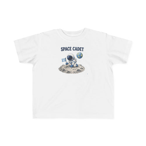 No ShopCo Space Cadet toddler T-shirt with astronaut and moon graphic