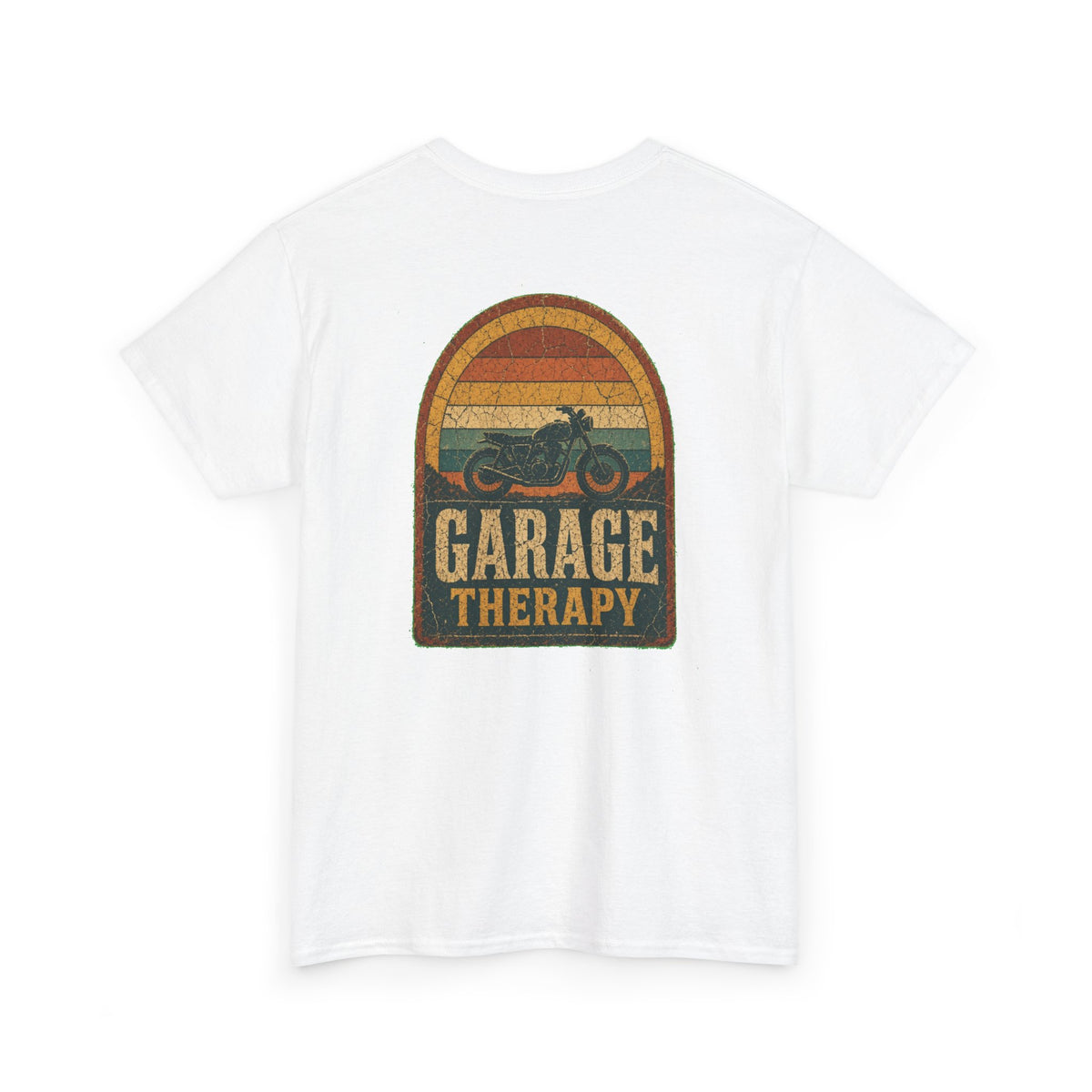 No ShopCo Garage Therapy motorcycle T-shirt – photo 4