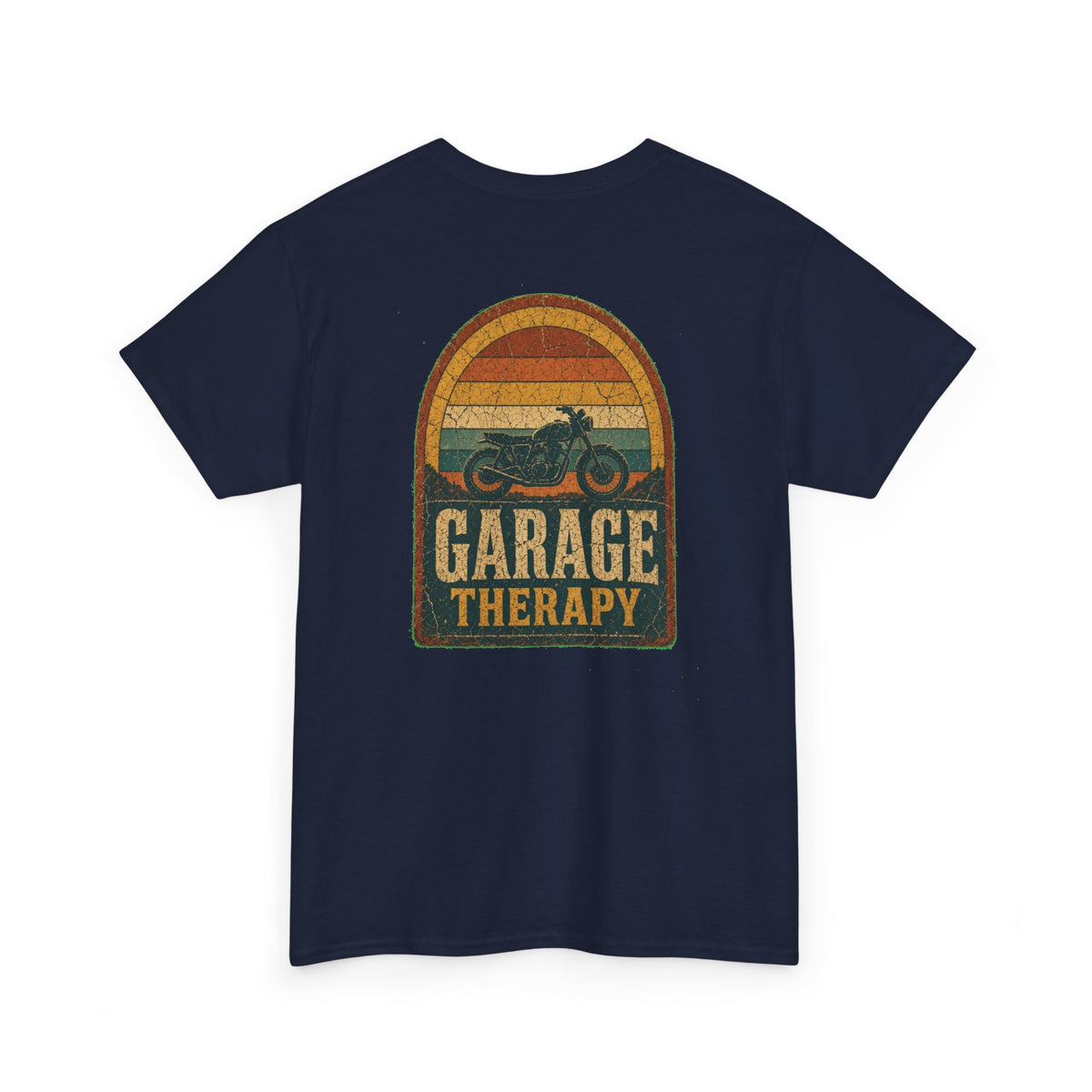 No ShopCo Garage Therapy motorcycle T-shirt – photo 3