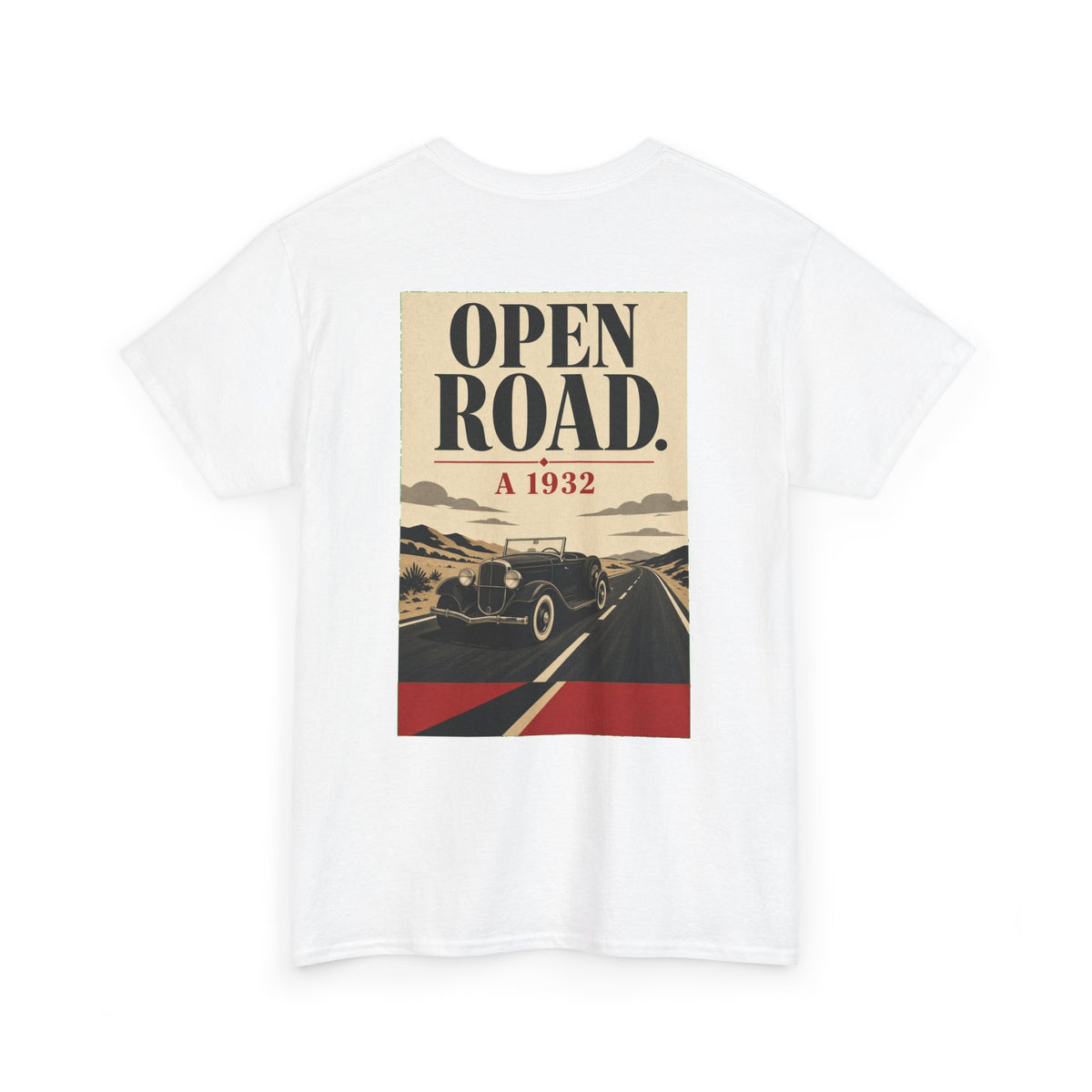 No ShopCo Open Road retro automotive T-shirt – photo 2