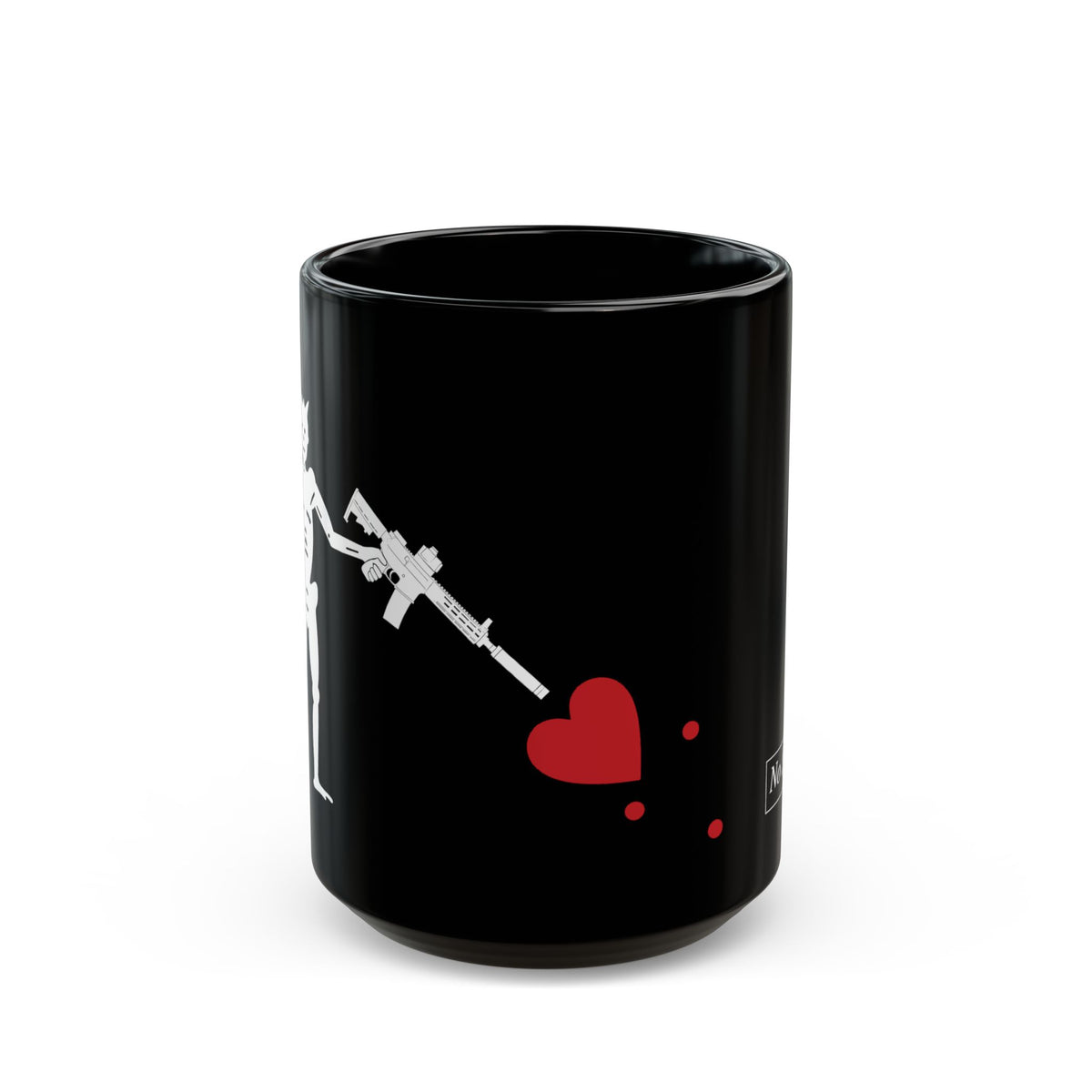 No ShopCo NFA Pirate black mug, Hourglass – photo 2