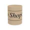 No ShopCo Logo 11oz mug, black logo – photo 3