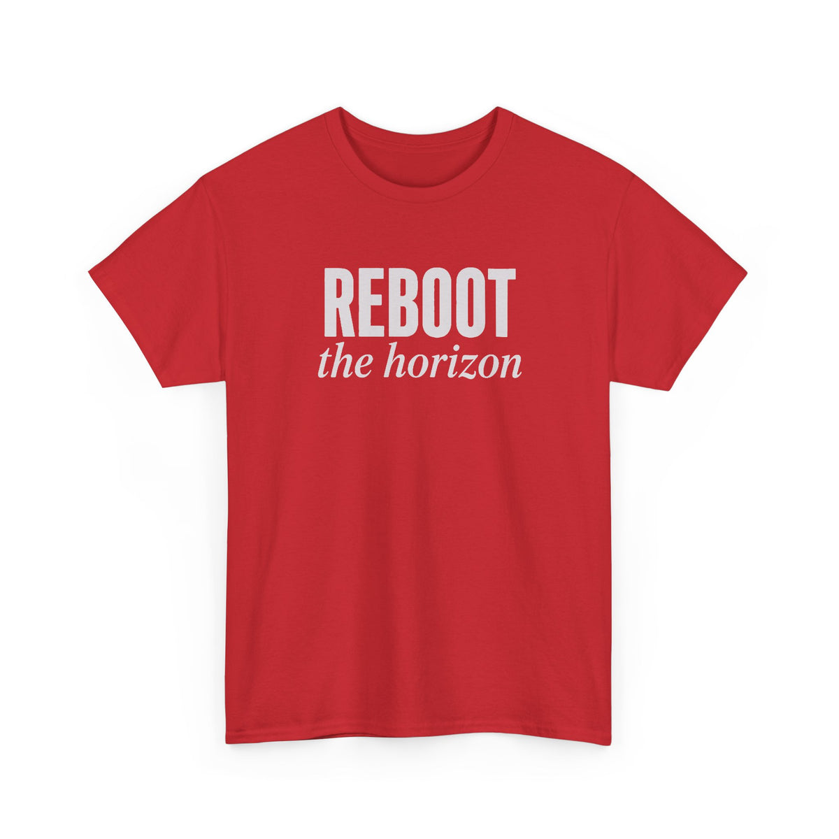 No ShopCo Reboot The Horizon T-shirt, white front graphic – photo 6
